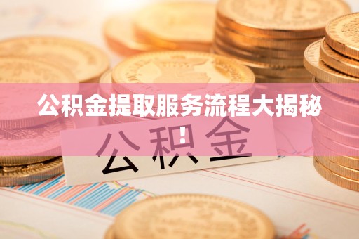 六安公积金提取服务流程大揭秘！